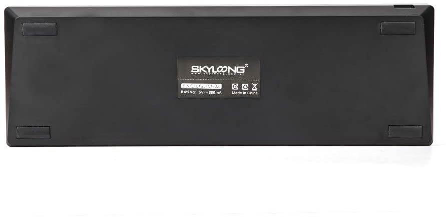 EPOMAKER GK73XS RGB Hotswap 68% Bluetooth Mechanical Keyboard with Independent F/Num/Arrow Keys, Split Spacebar, 1900mAh Battery, Fully Programmable for Gamers (Gateron Blue Switch, Grey Black)