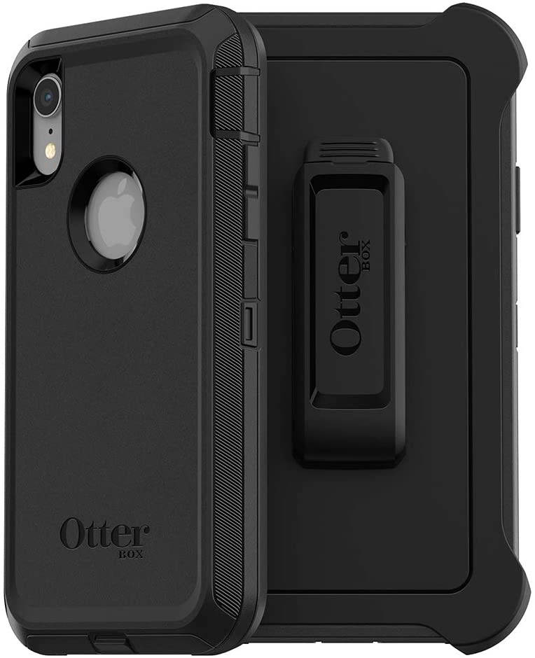 OtterBox Defender Series Screenless Edition Case for iPhone XR - Retail Packaging - Black