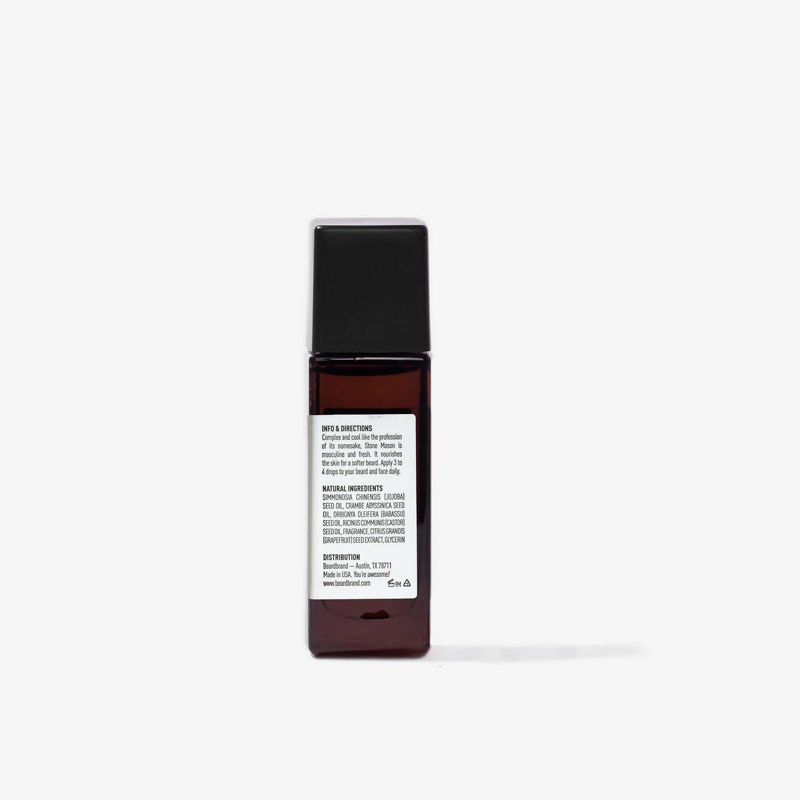 Beardbrand Stone Mason Beard Oil - 1 fl oz