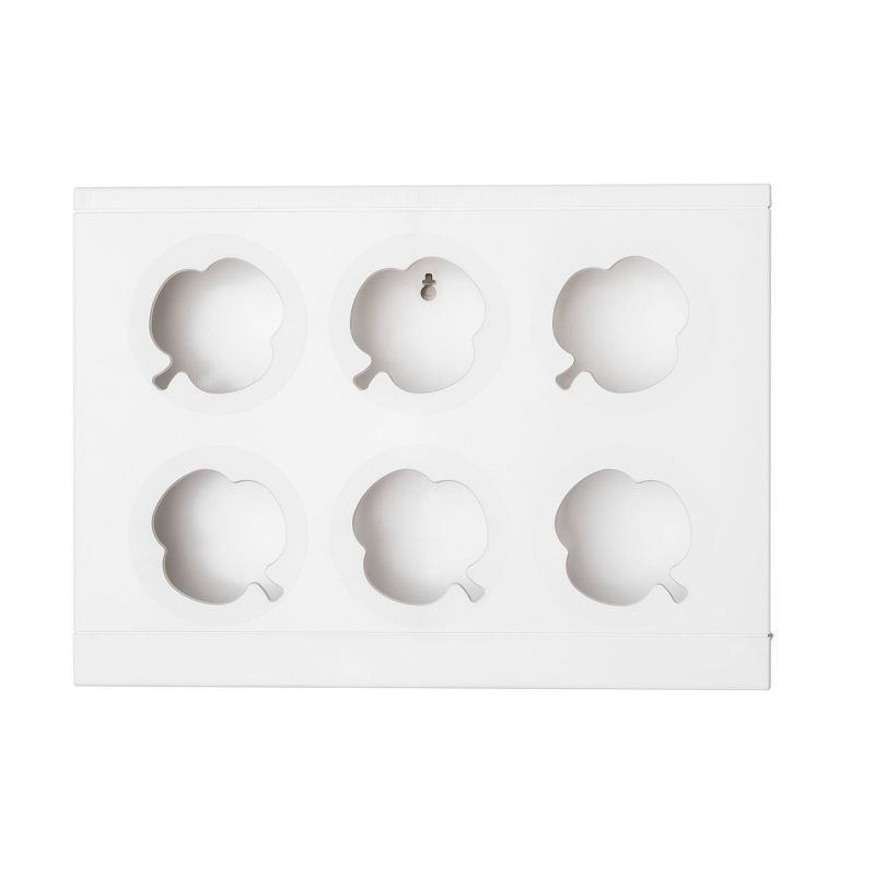 Sullivans Set of 2 Hanging Planters 26"H & 23"H Silver