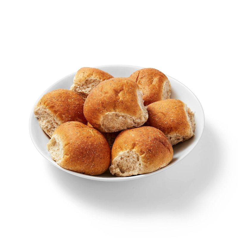 Wheat Dinner Rolls - 14oz/12ct - Favorite Day™