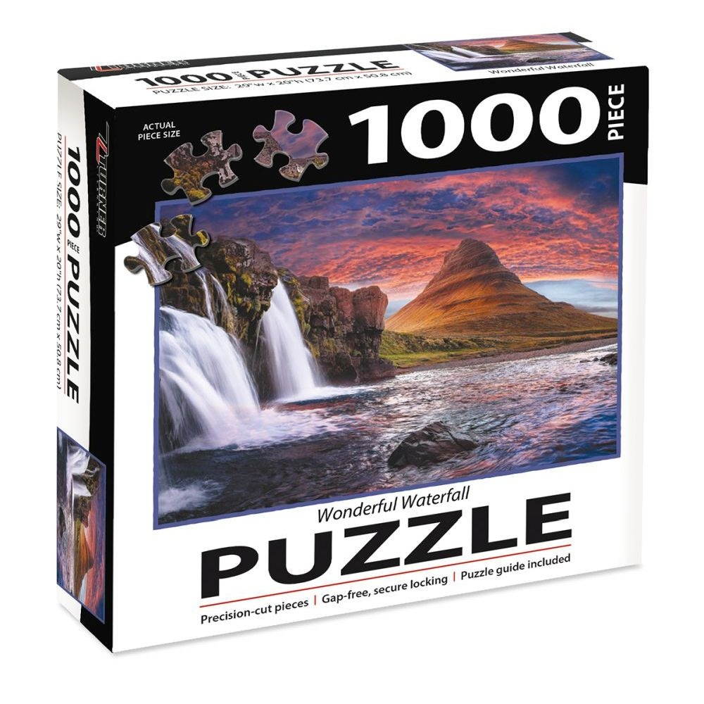 Turner Licensing,  Wonderful Waterfall 1000Pc Puzzle