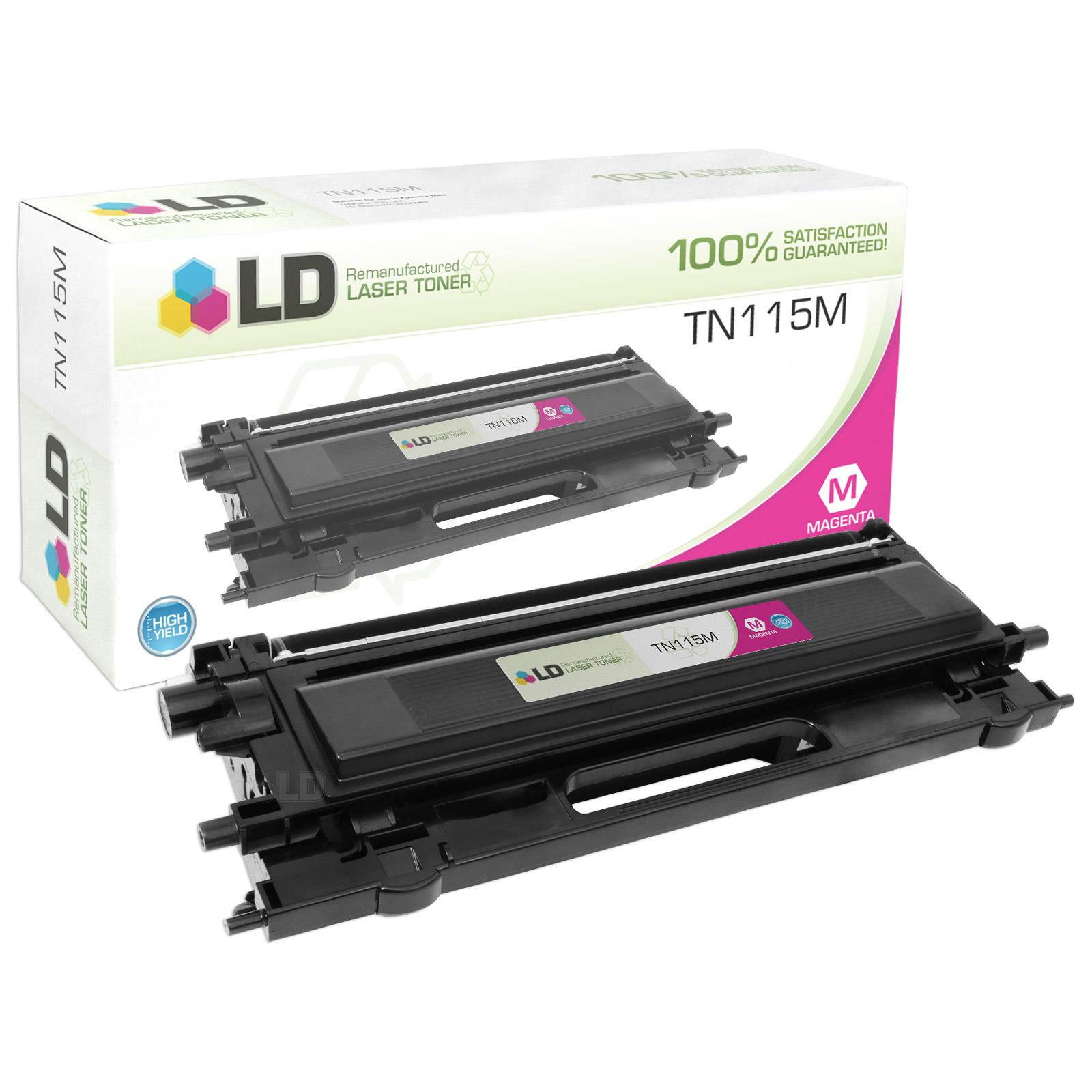 LD &copy; Compatible Brother TN315 (TN310) Set of 8 High Yield Cartridges: 2 Black, 2 Cyan, 2 Magenta and 2 Yellow for HL-4150cdn, HL-4570cdw, HL-4570cdwt, MFC-9460cdn, MFC-9560cdw and MFC-9970cdw
