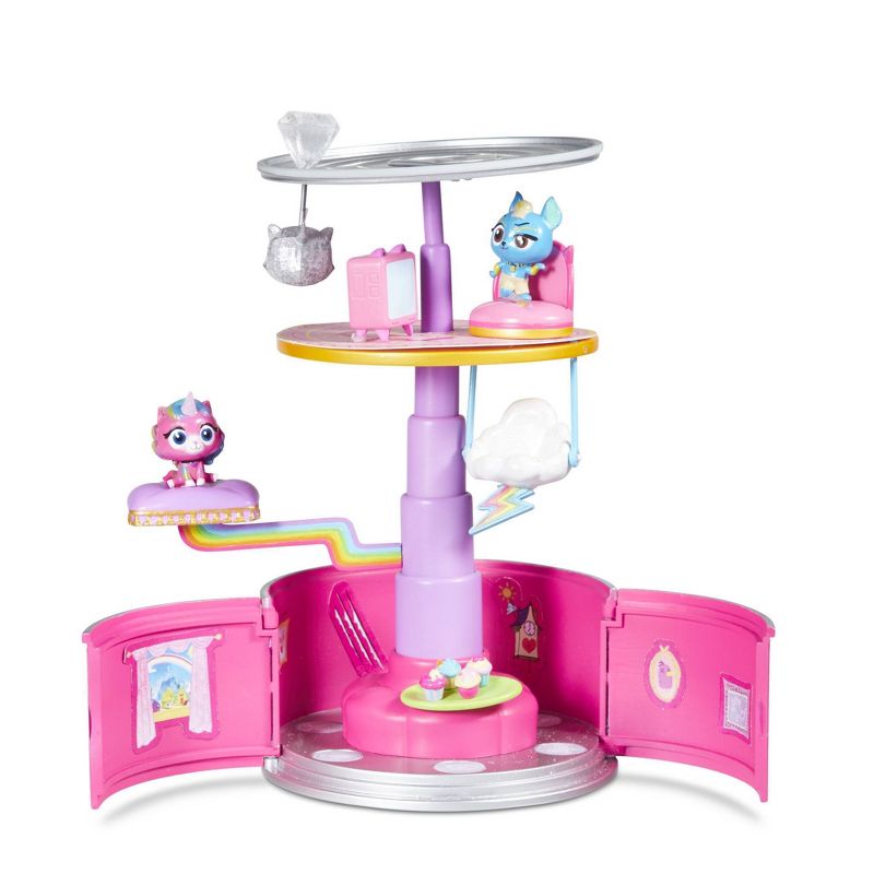 Rainbow Butterfly Unicorn Kitty 9 Lives Surprise Playset