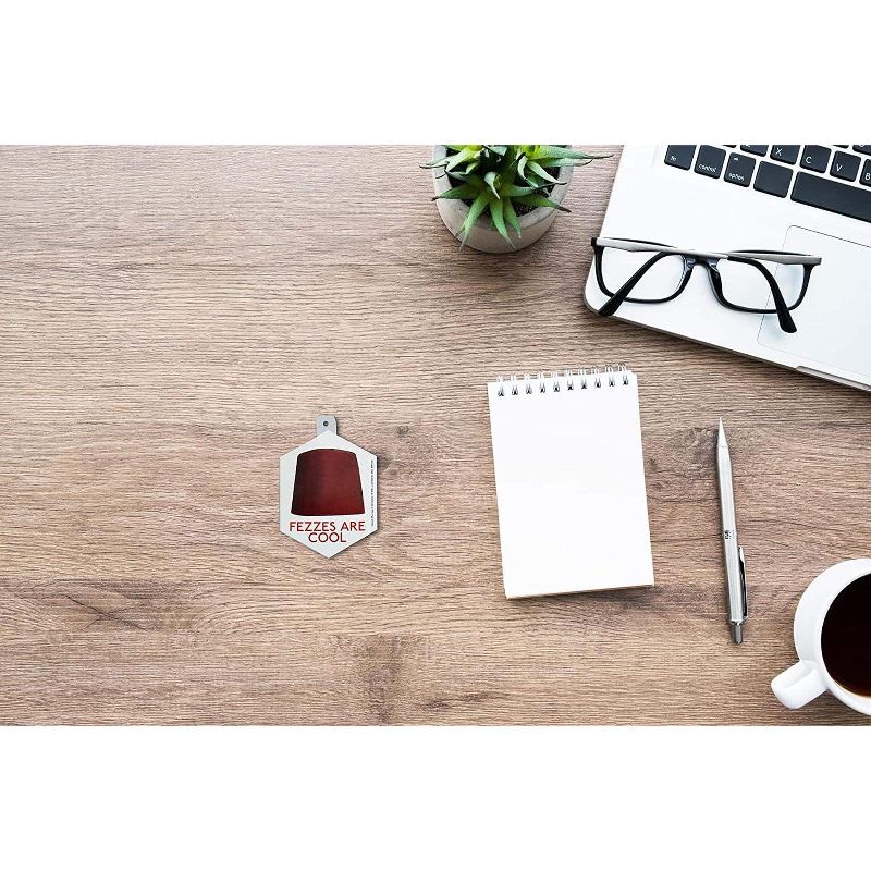 Se7en20 Doctor Who Fezzes Are Cool Sticker