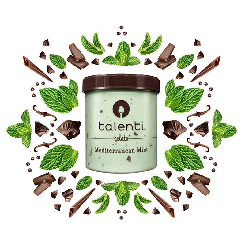 Talenti Mediterranean Mint Gelato - 16oz
