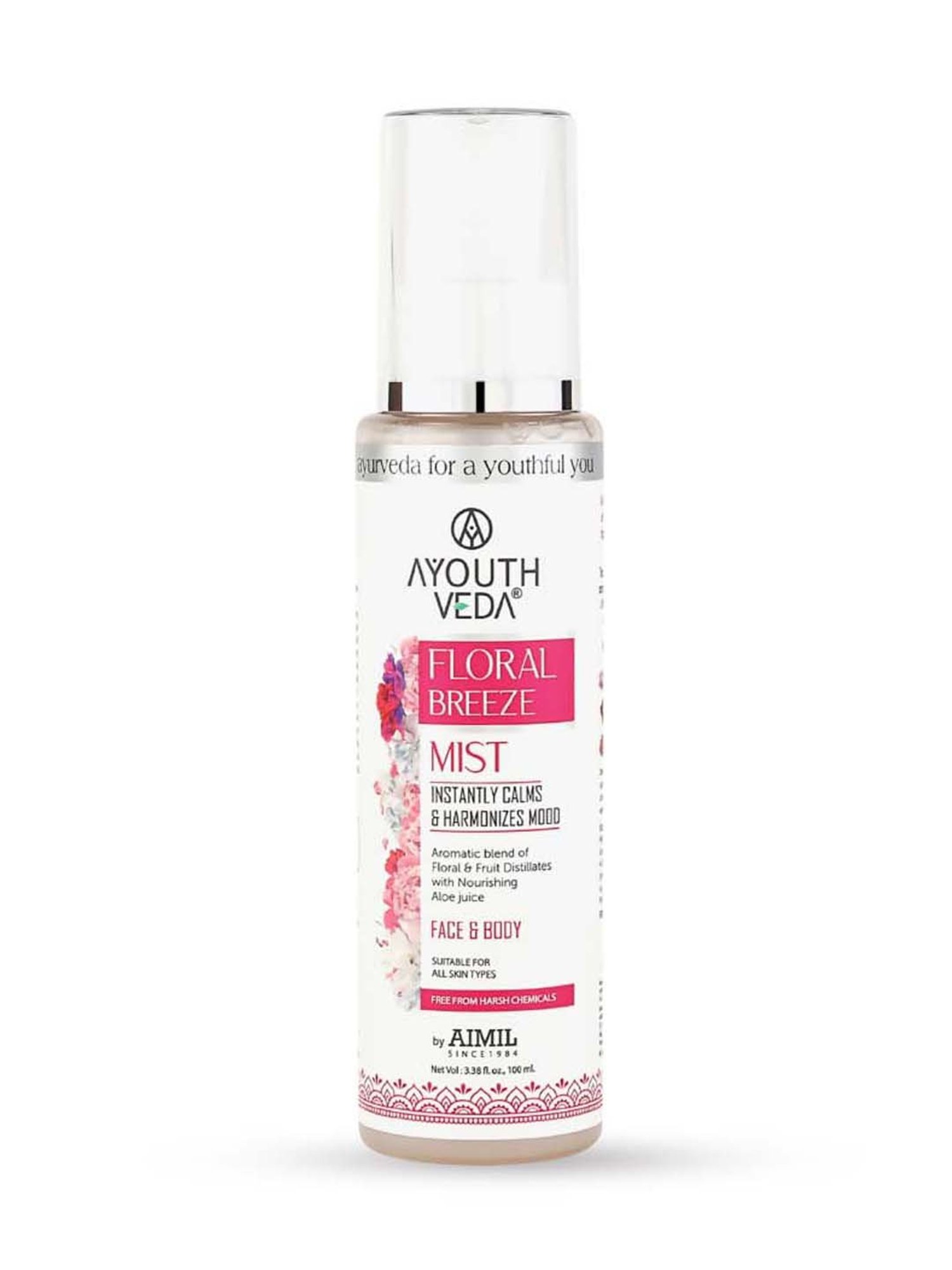 The Love Co. 100% Pure & Natural Rose Water - 100 ml