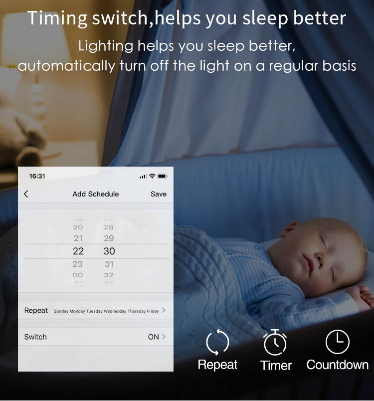 Avatar Controls Smart Wifi Light Bulbs, BR30 Dimmable LED Light Bulbs, 800 Lumen, Time Control, 9W Compatible with Alexa / Google Assistant / IFTTT, Remote Control No Hub Required, E26 Base