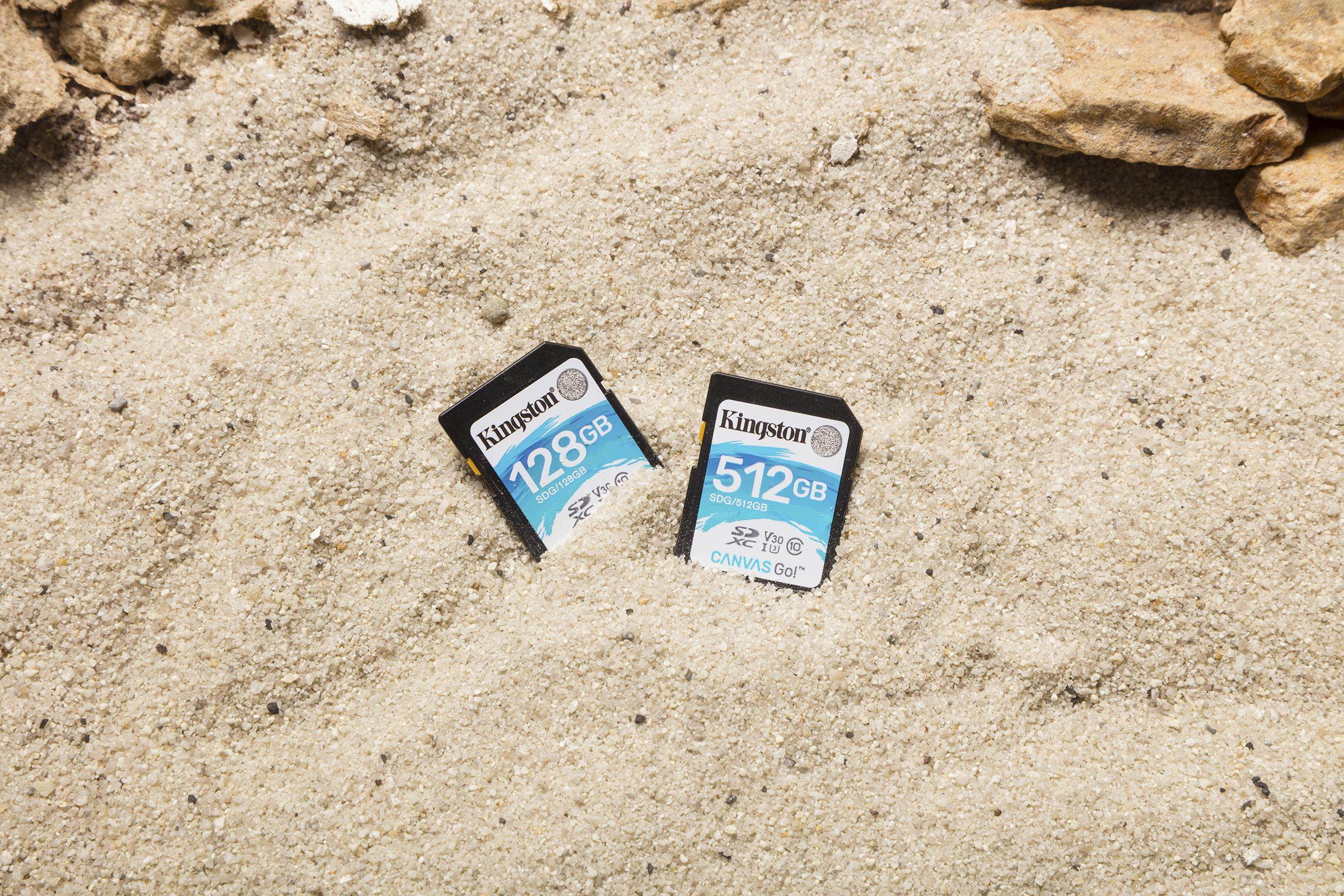 Kingston Canvas Go! 512GB SDXC 90R/45W U3 UHS-I V30 Flash Memory Card (SDG/512GB)