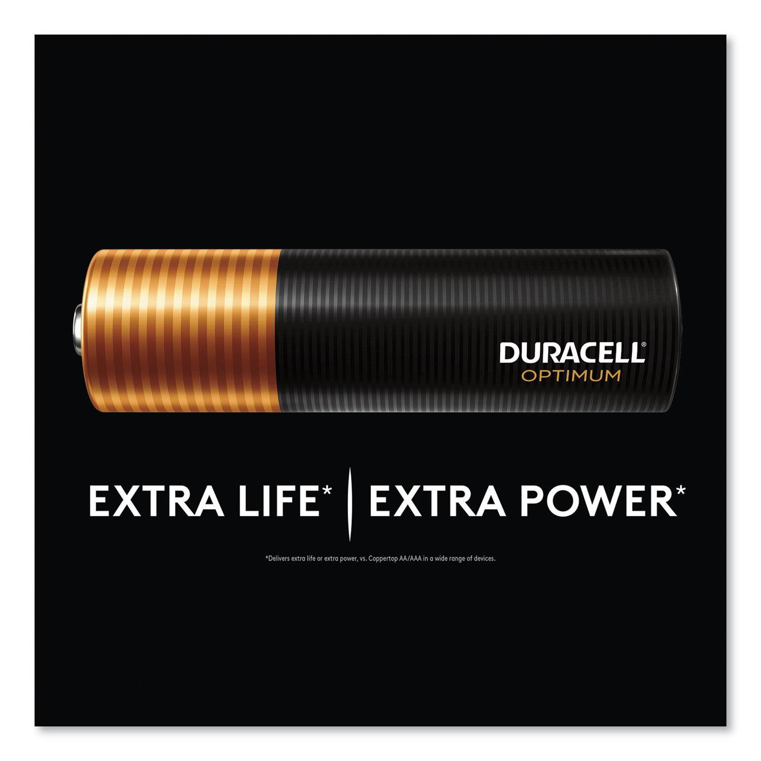 Duracell Optimum Alkaline AA Batteries, 8/Pack OPT1500B8PRT