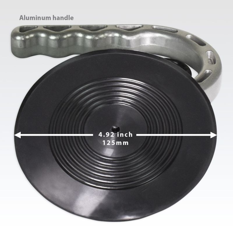 FIRSTINFO Powerful Auto Suction Cup Dent Puller/ 125 mm Lifter and Glass Moving, Lifting with Aluminum Carrying Handle