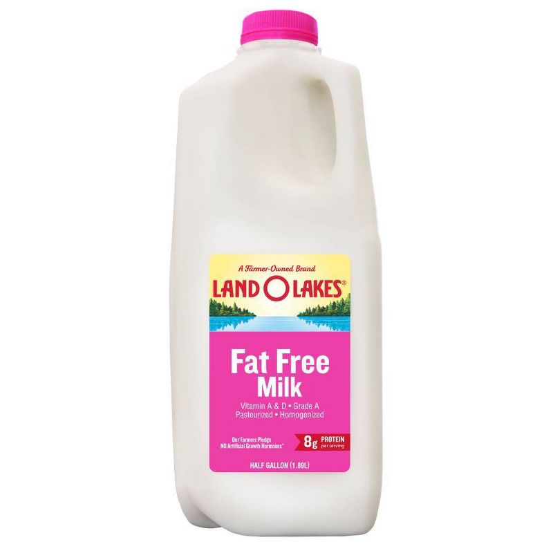 Land O Lakes Skim Milk - 0.5gal