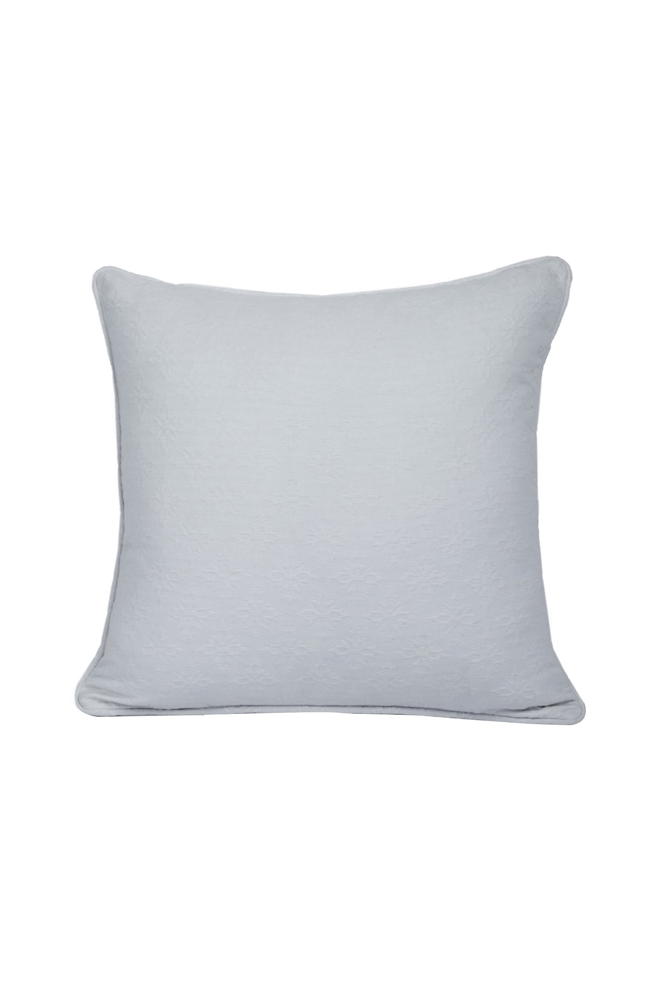 Maspar Rostette Light Grey 100% Cotton Cushion Cover