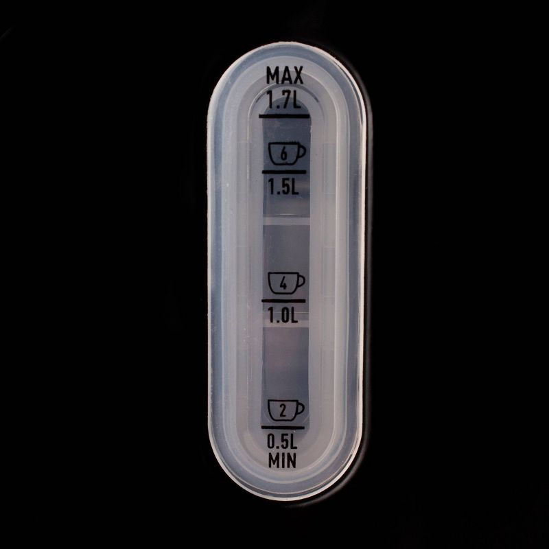 Heritage 1.7 Lt Stainless Steel Electric Kettle with Auto Shut-Off - Copper/Black