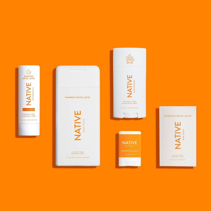 Native Pumpkin Spice Latte Body Wash - 11.5oz