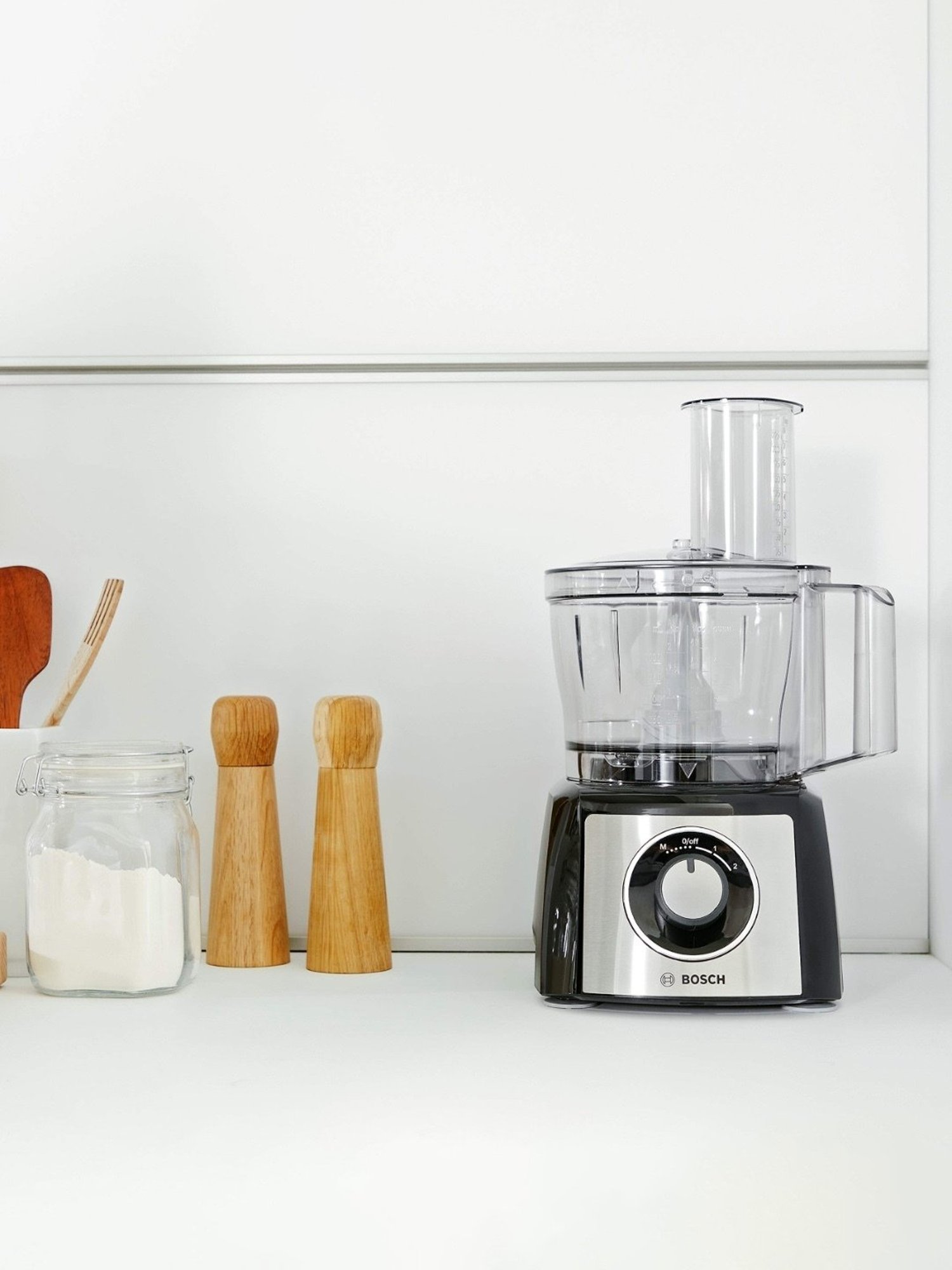 Bosch MCM3501M 800 Watts 2 Jar Food Processor with BPA Free Plastic (Black)