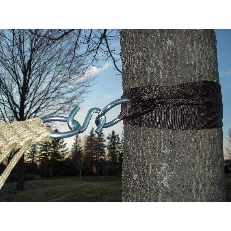 Vivere Eco-Friendly Tree Straps 2 Pack - Black