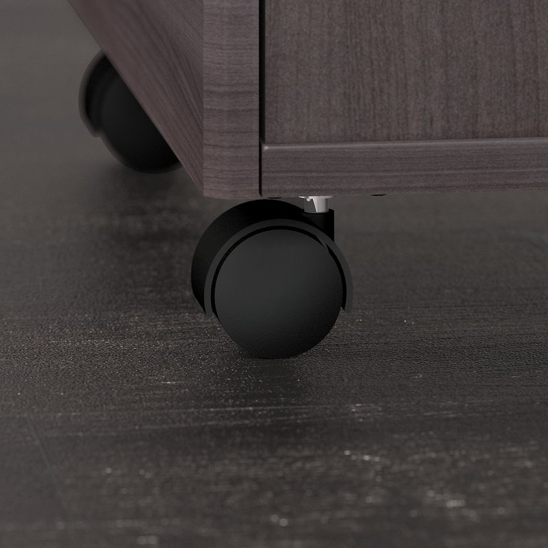 Bush Studio C Storm Gray 16W 3 Drawer Mobile Pedestal - Assembled SCF216SGSU