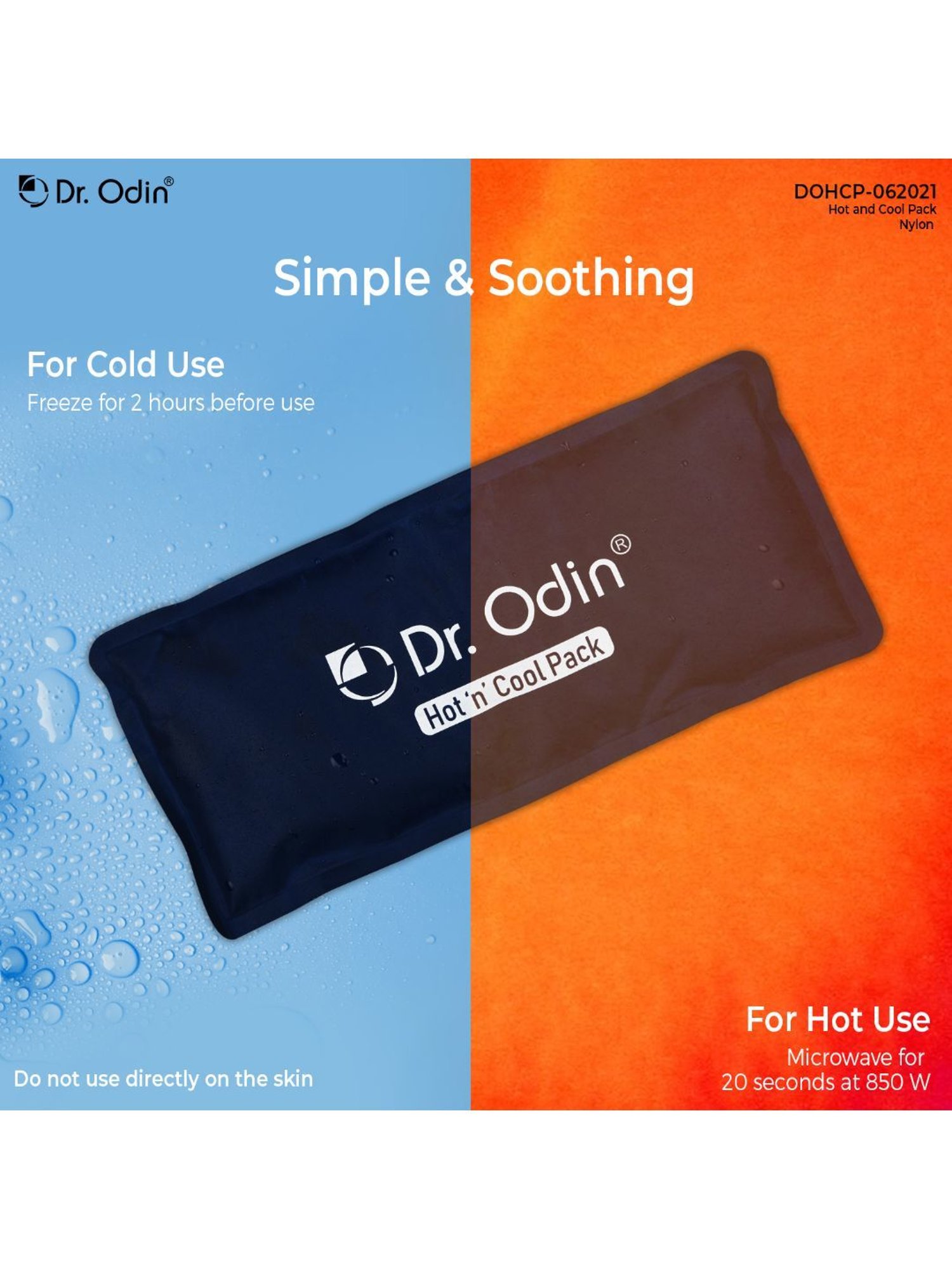 Dr. Odin Hot and Cool Gel Pack (Blue)