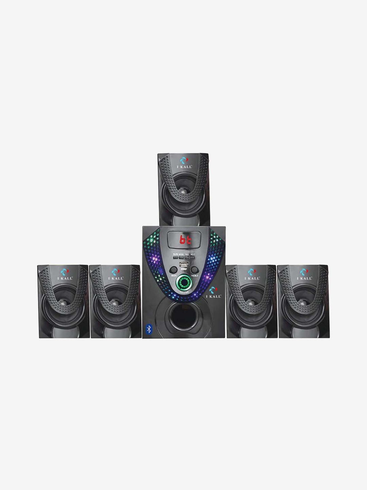 I Kall IK-444 5.1 Channel Home Theatre (Black)