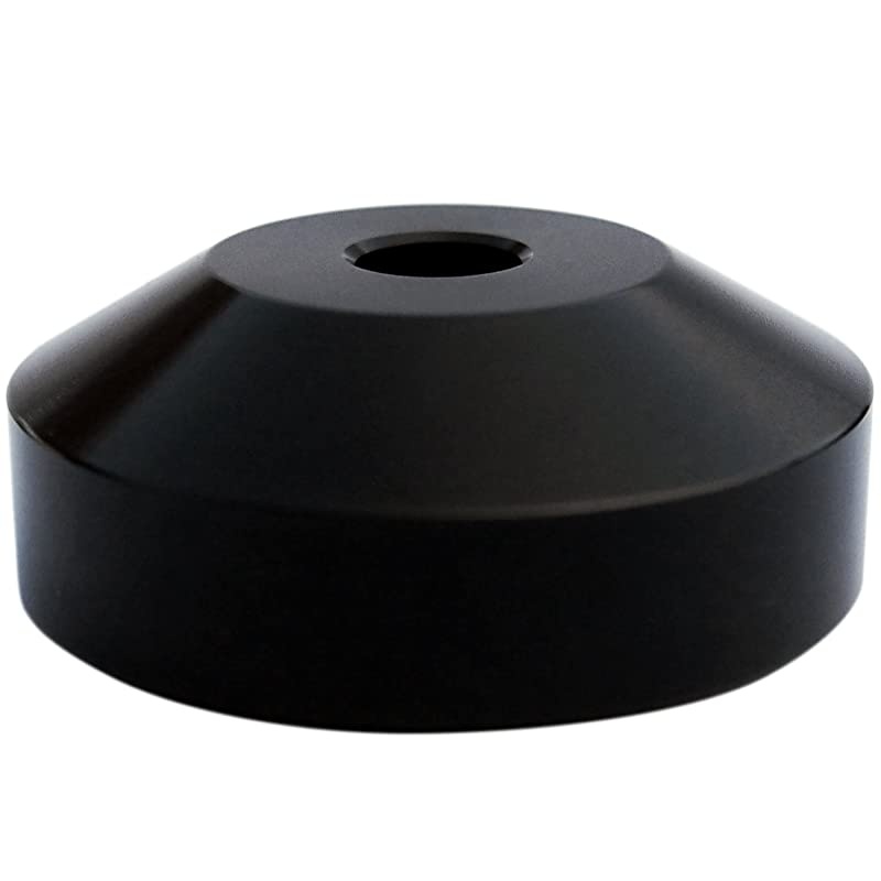 RPM Adapter - Aluminum - 7 inch Vinyl Record Dome Adapter (Black Anodized)