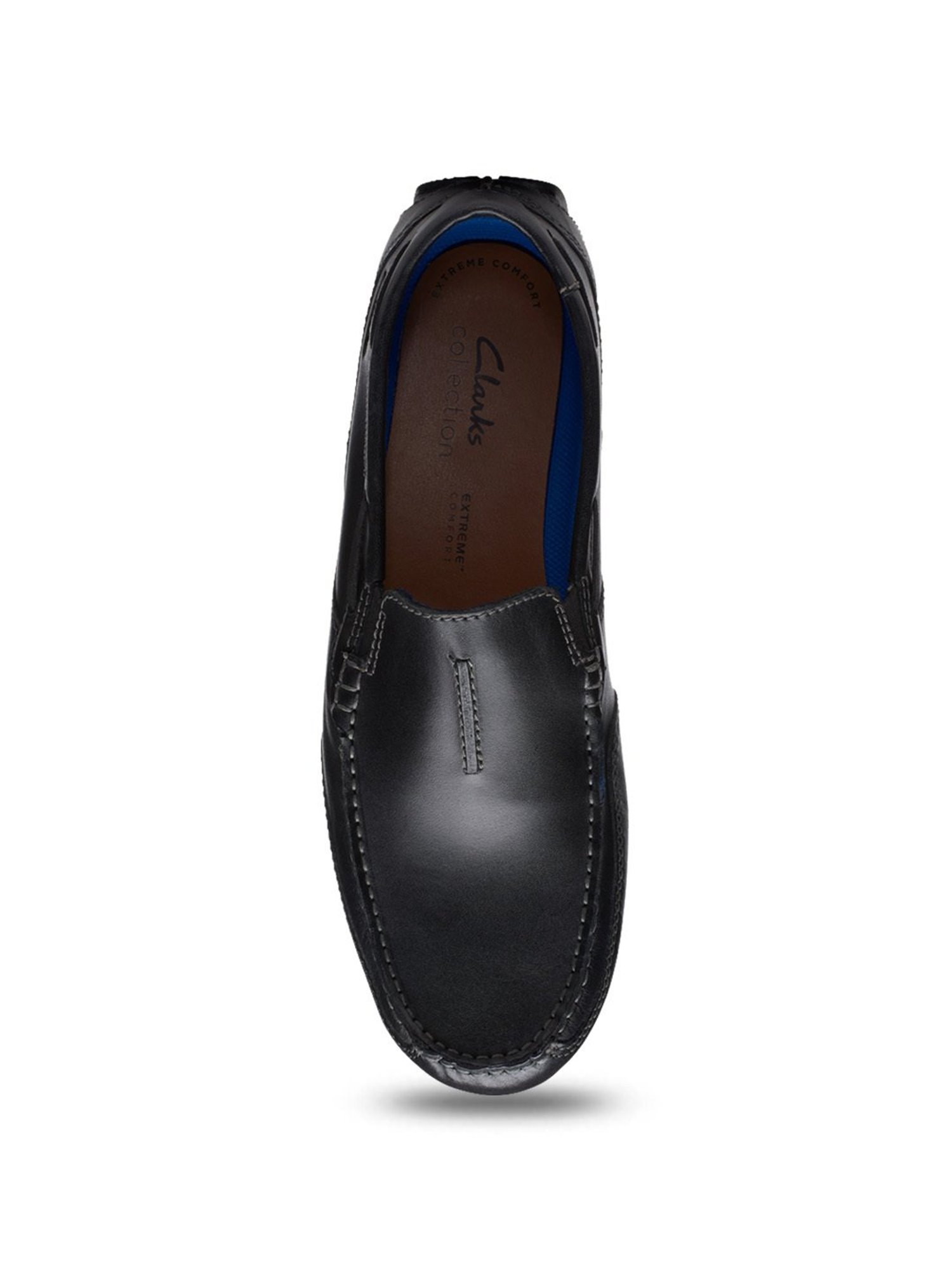 Clarks Men's Markman Seam Black Loafers