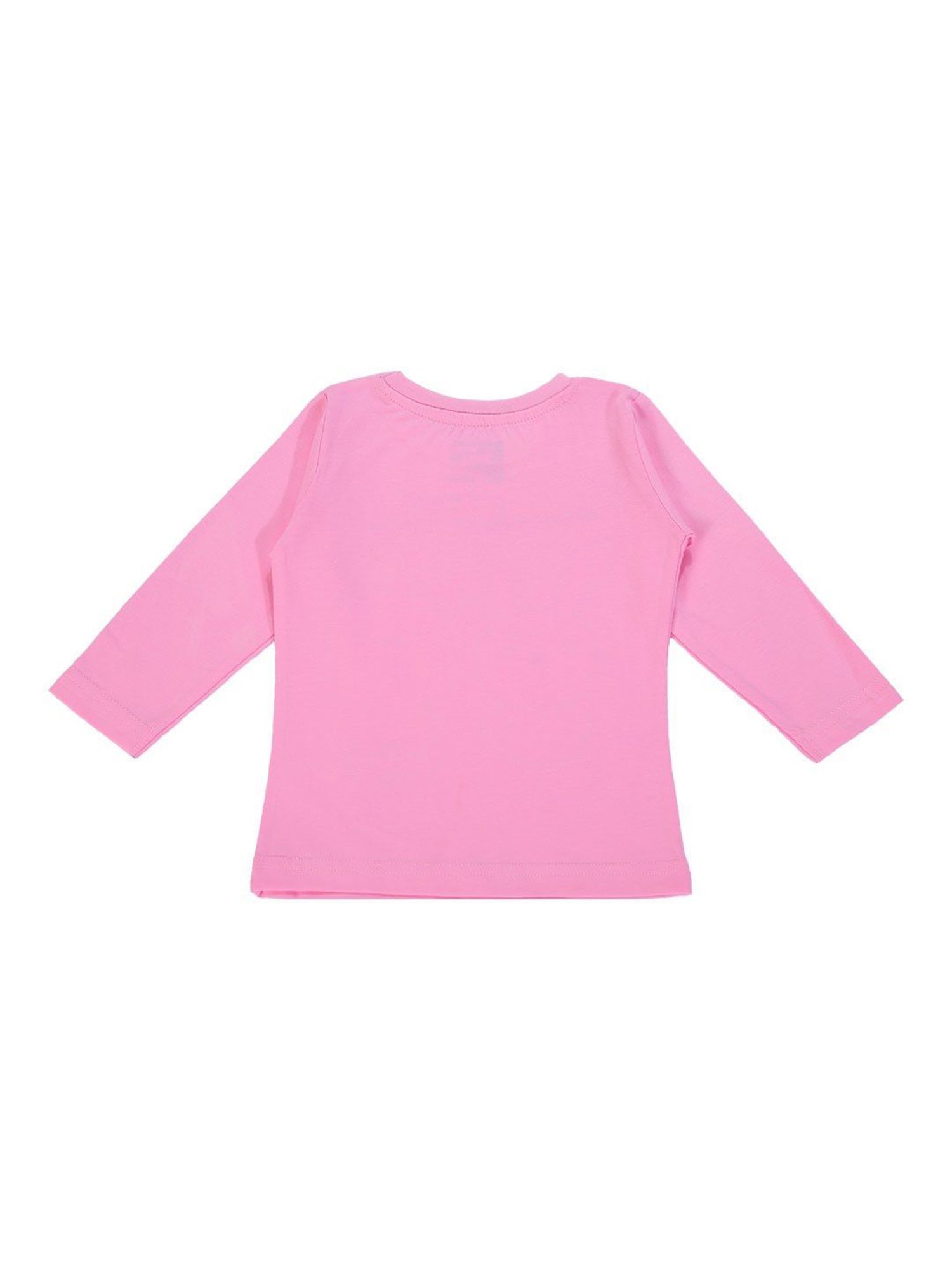 Bodycare Kids Light Pink Printed Full Sleeves T-Shirt