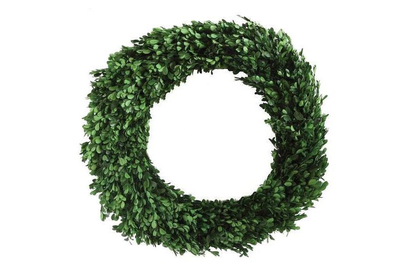 Dried Boxwood Wreath - 3R Studios