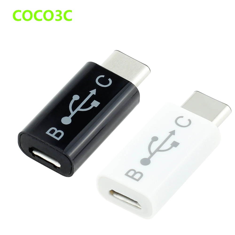 USB-C Male to USB 2.0 Micro B Female adapter USB 3.1 Type C Converter for Macbook Chromebook LeTV Mobile Phone
