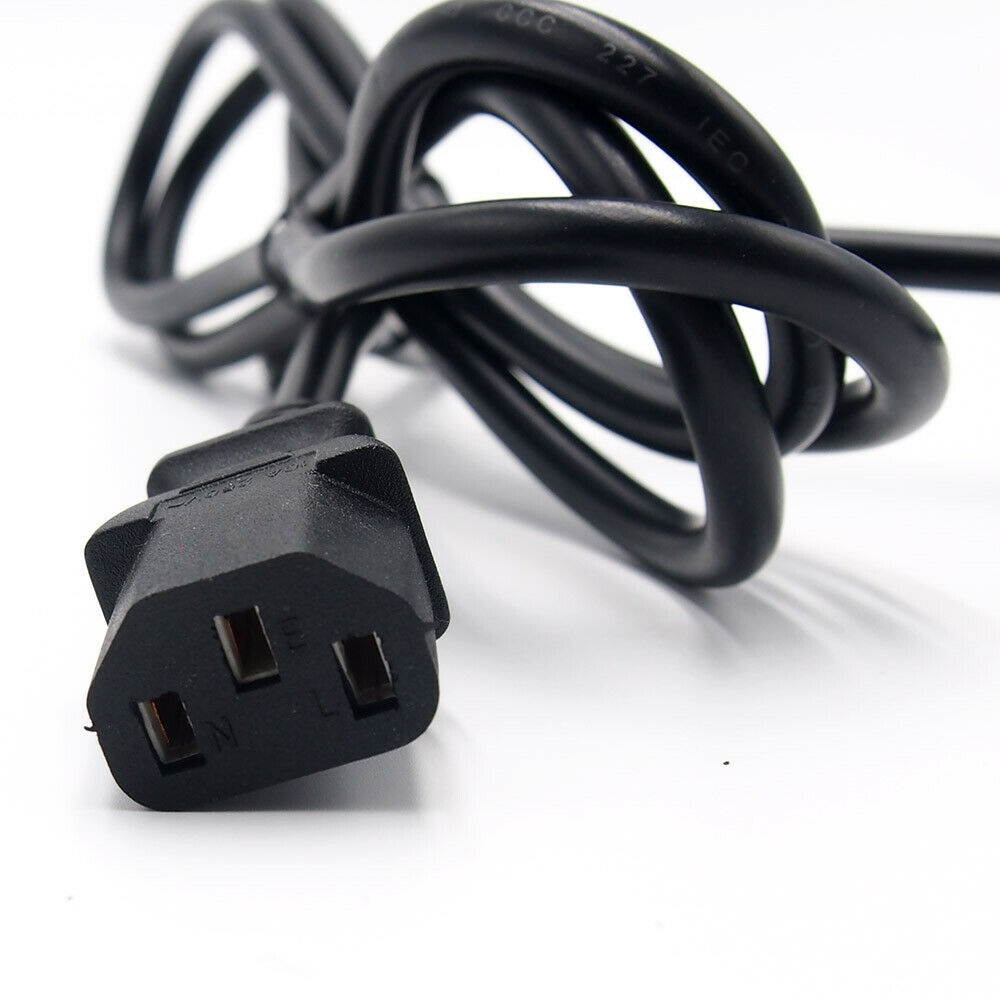 US Standard Power Cord Cable IEC 320 IEC320 PC Printer