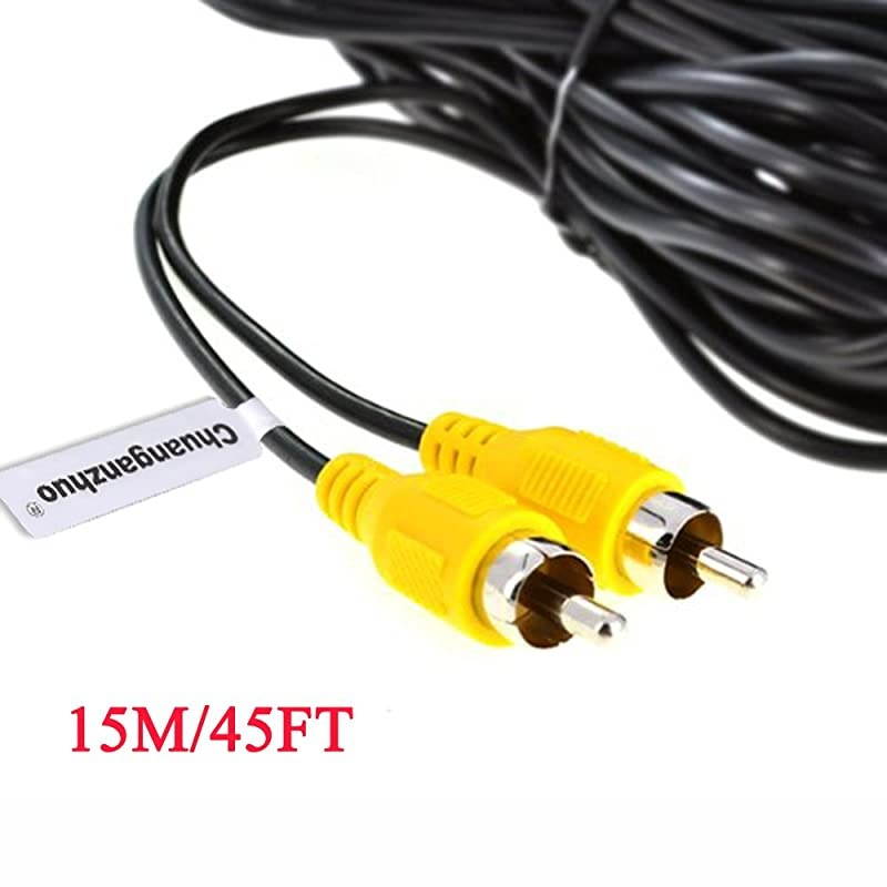 Video CableCAR Reverse Rear View Parking Camera Video Cable 15M45FT
