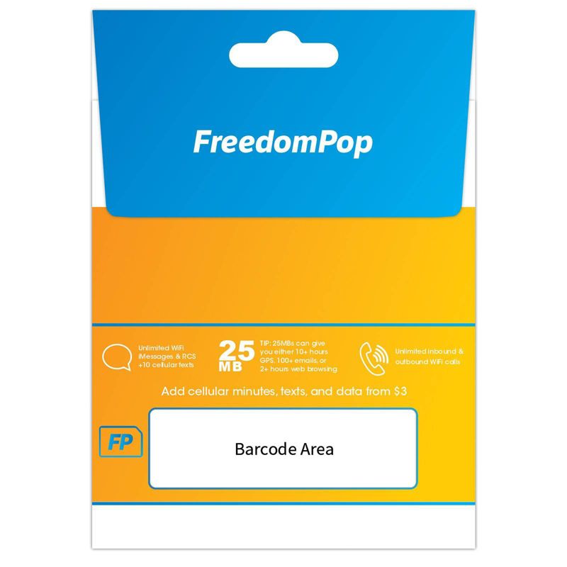 FreedomPop Voice SIM Kit Starter Kit