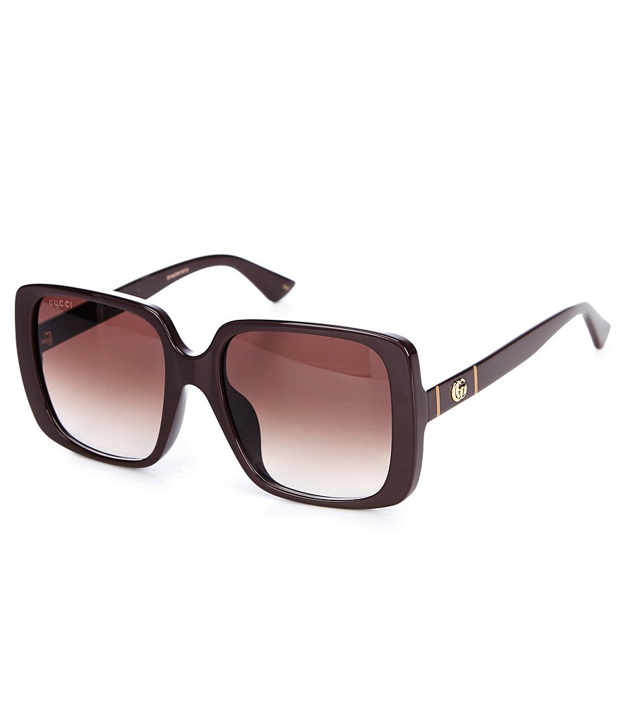 Gucci Women's 56mm Rectangular Sunglasses