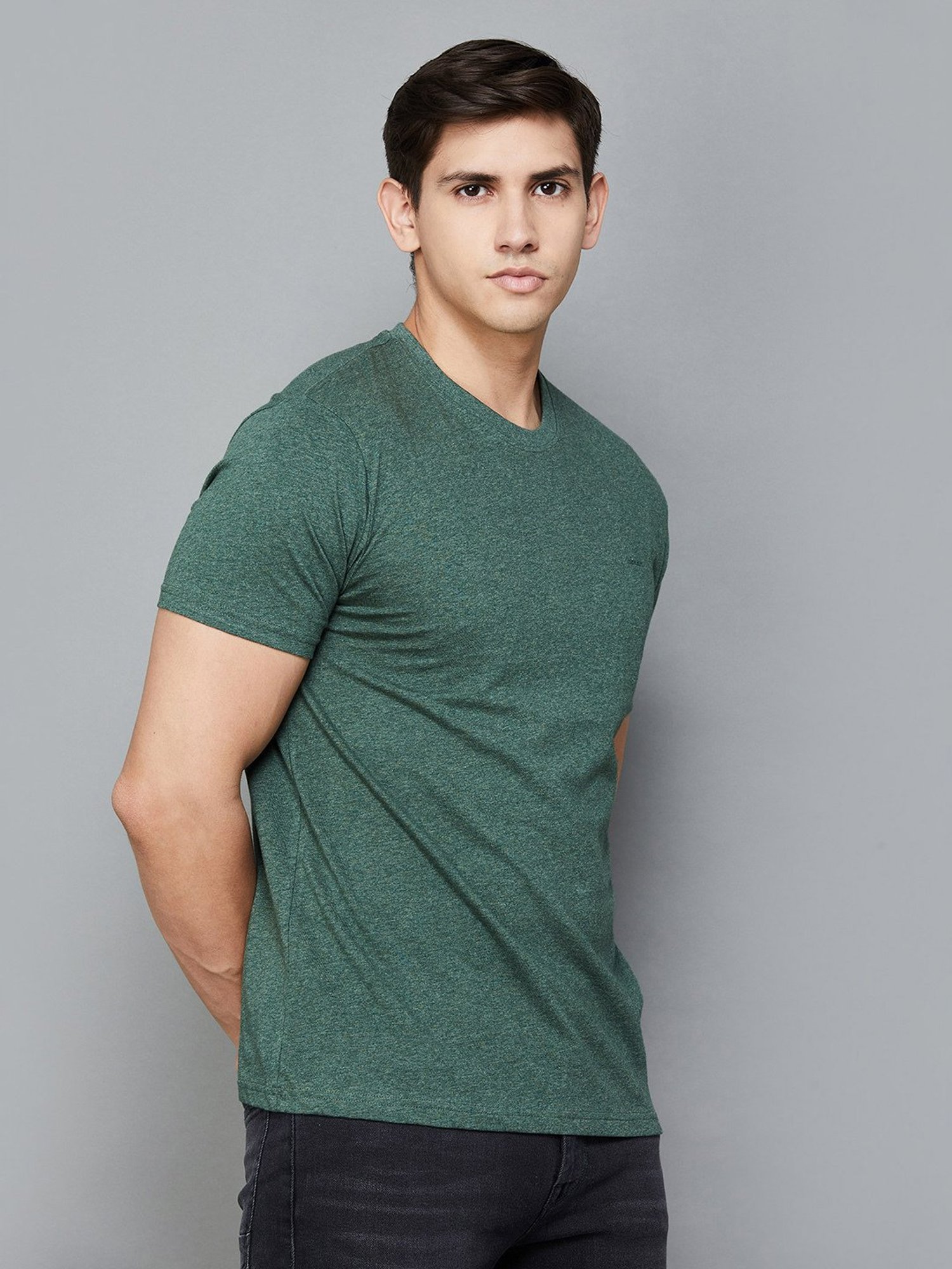 BOSSINI Olive Regular Fit T-Shirt