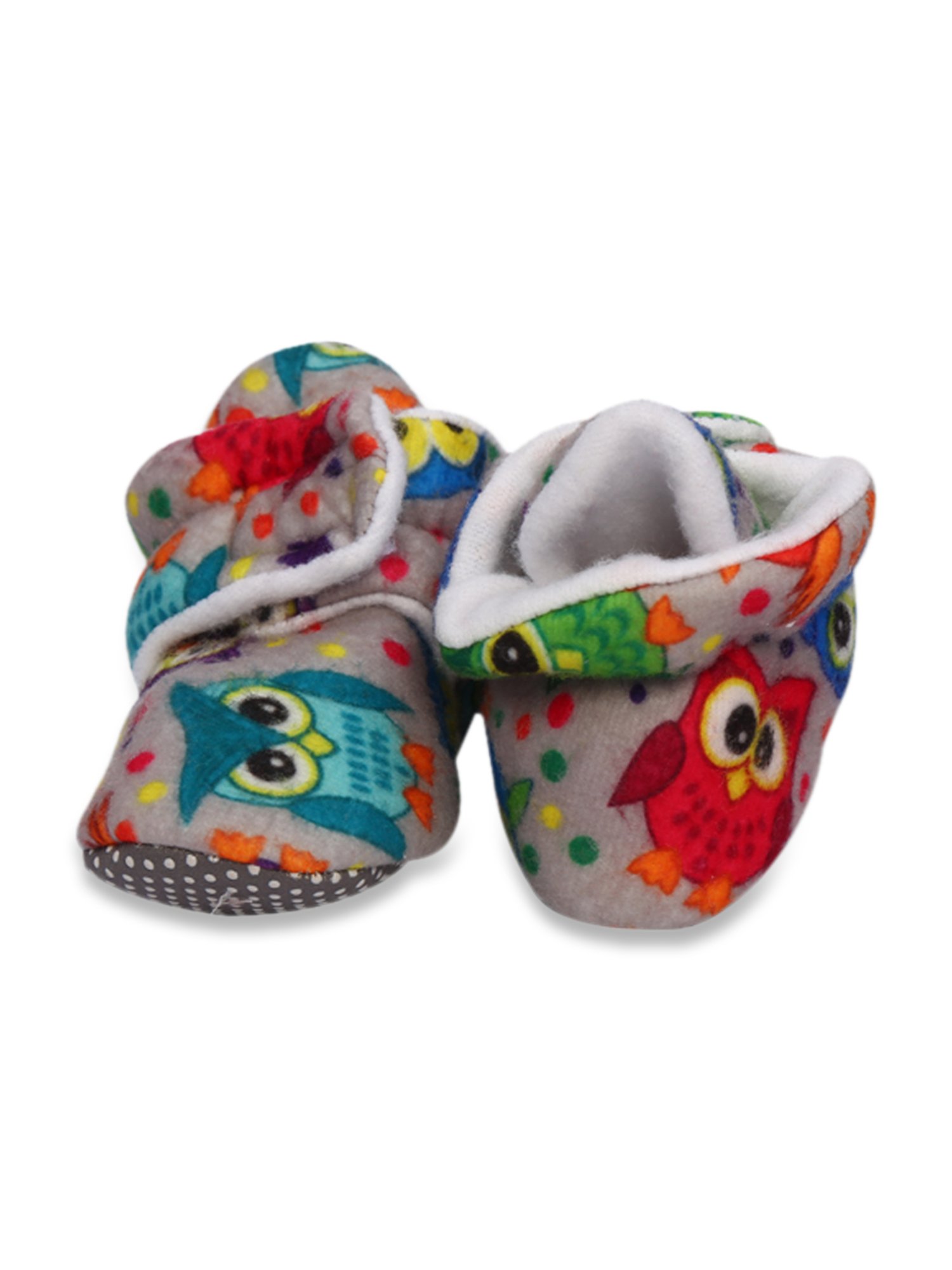 Tiny Bugs Kid's Grey Casual Booties