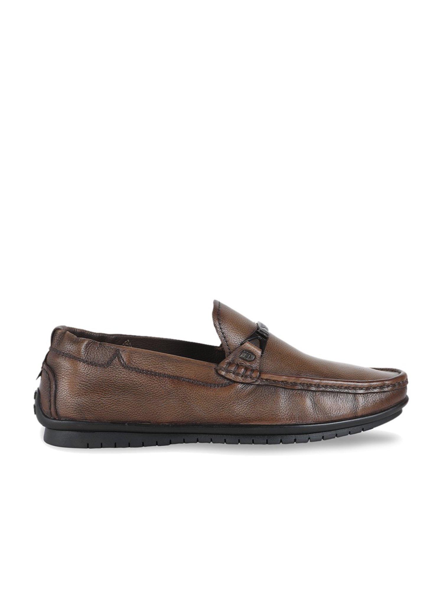 ID Men's Brown Casual Loafers