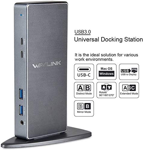 WAVLINK USB-C Docking Station UG69DK1