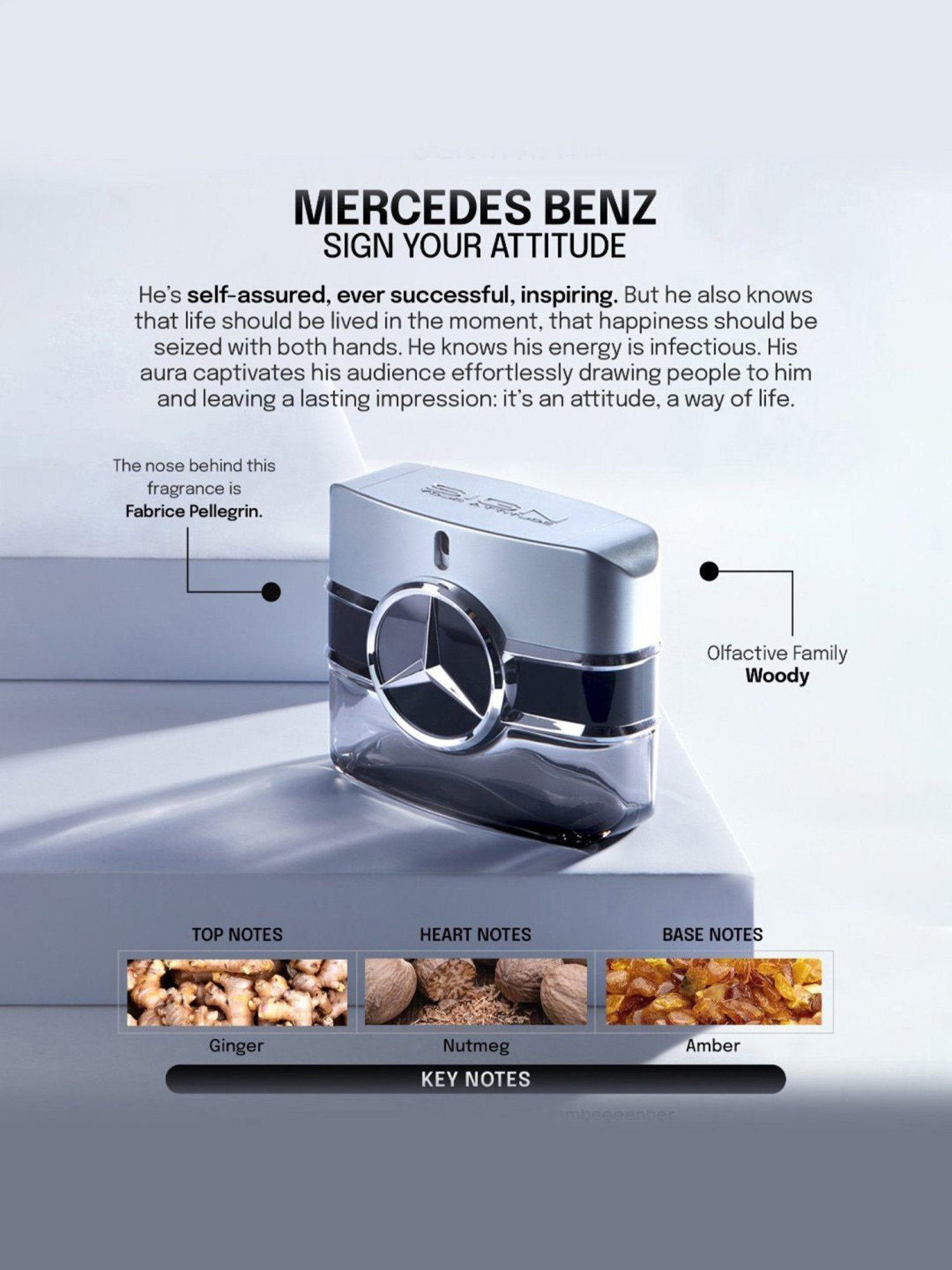 Mercedes-Benz Sign Your Attitude Eau de Toilette for Men - 50 ml
