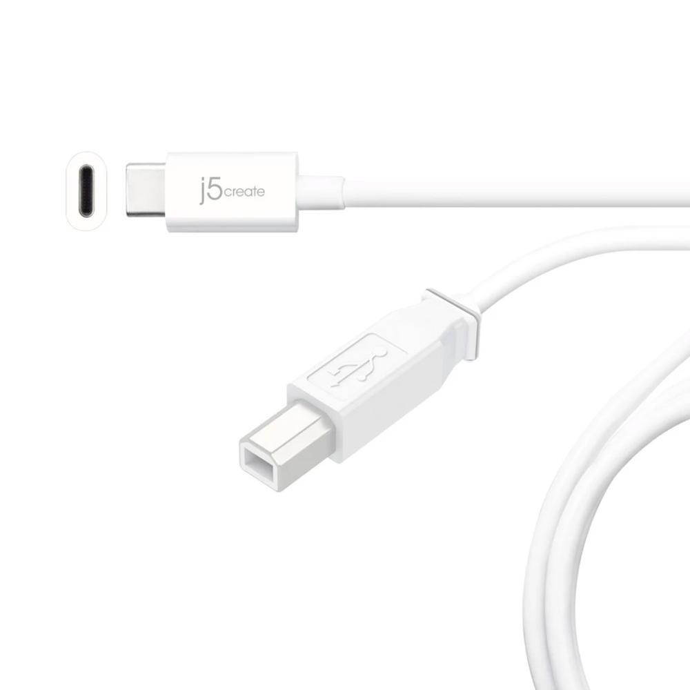 j5create USB Type-C&trade; 2.0 to Type-B Cable