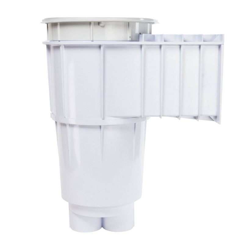 Pentair Sta-Rite 08650-1404 U-3 SwimQuip In Ground Swimming Pool Skimmer, White
