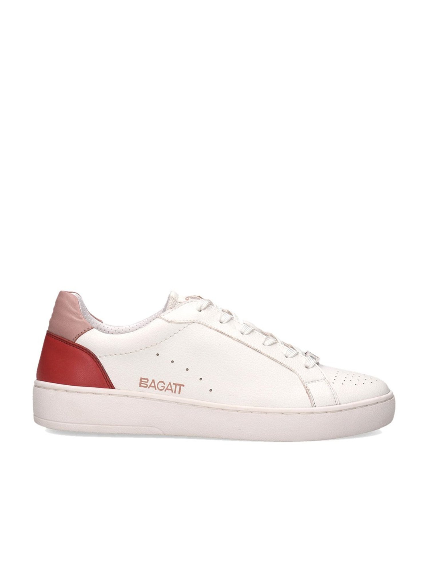 BAGATT Women's Ferly White Casual Sneakers