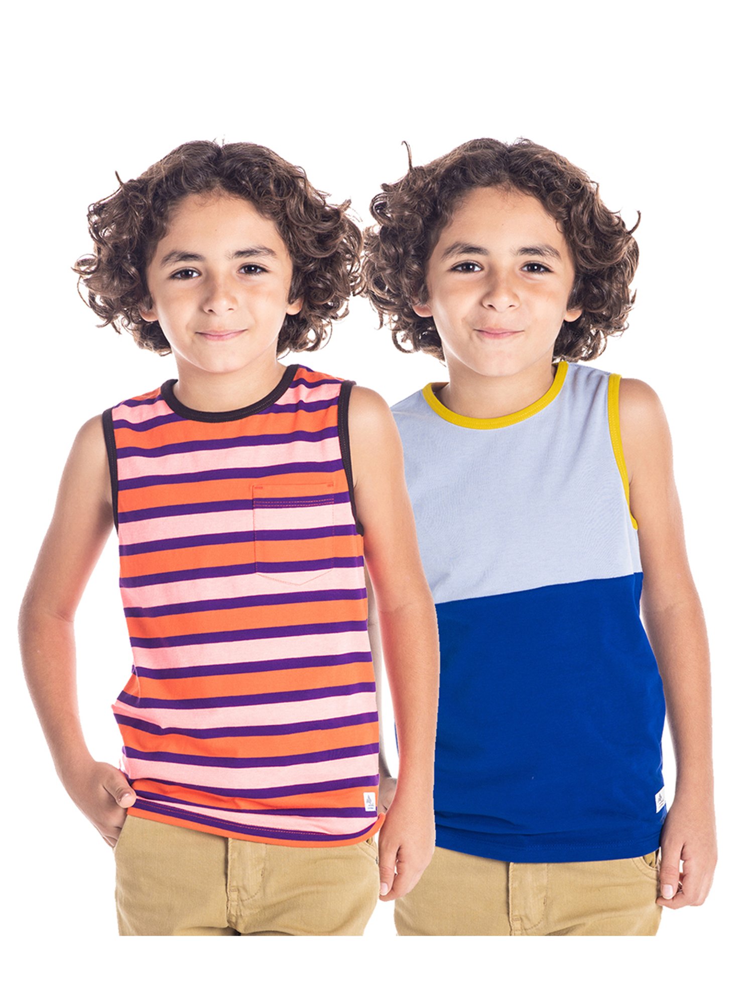 Cherry Crumble By Nitt Hyman Kids Multicolor Striped T-Shirt