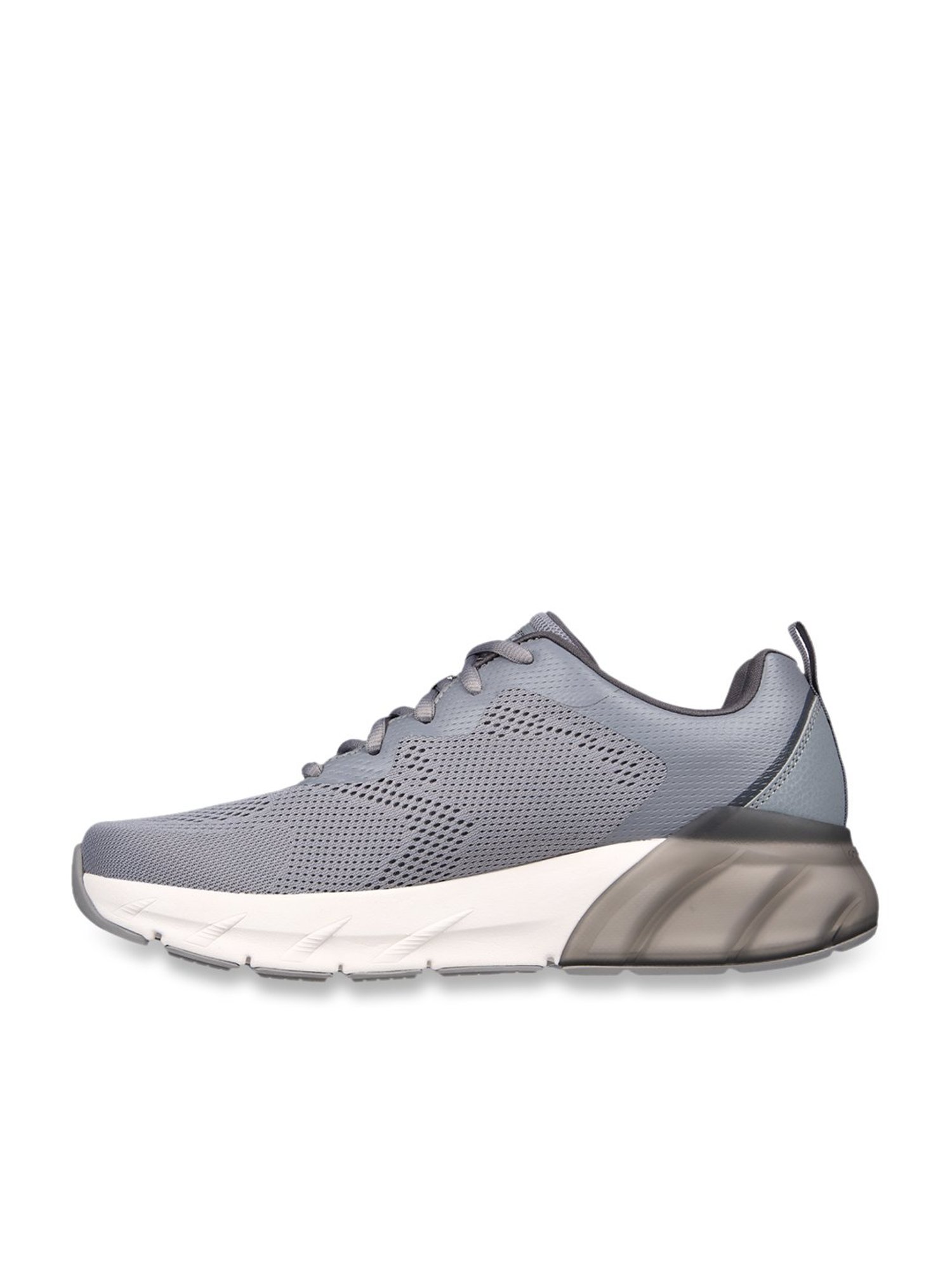 Skechers Men's MAX PROTECT SPORT Grey Derby Shoes