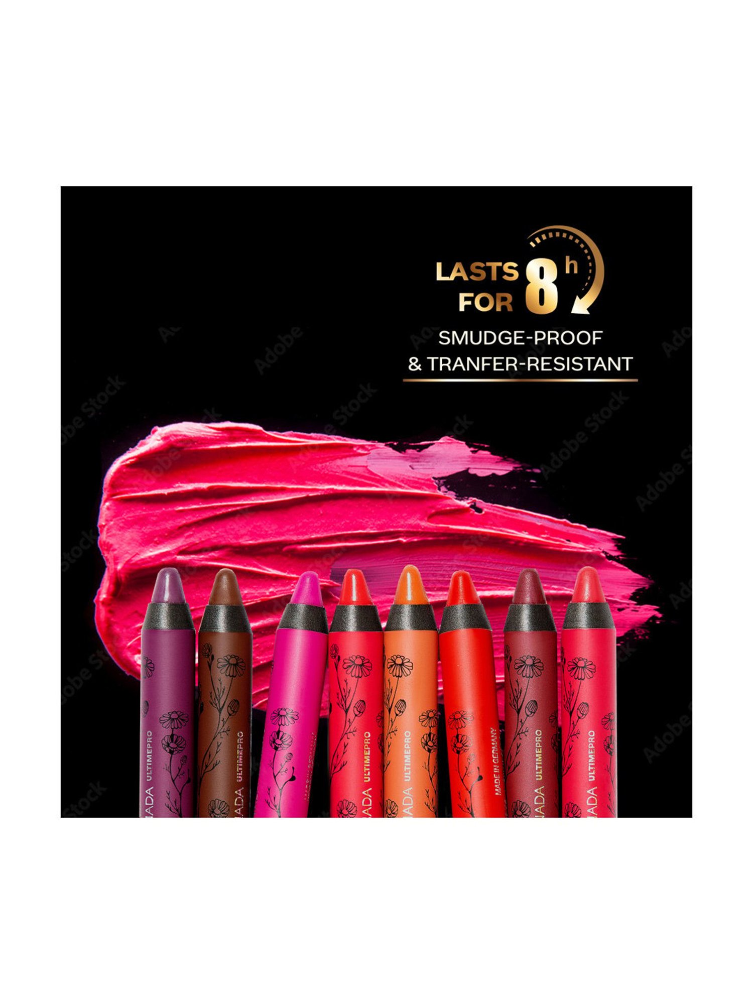 Faces Canada Ultime Pro Matte Lip Crayon Fiery Brown 28 - 2.8 gm