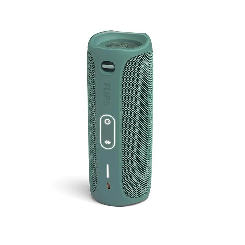 FLIP 5 Waterproof Portable Bluetooth Speaker Made From 100 Recycled Plastic Green Eco Edition