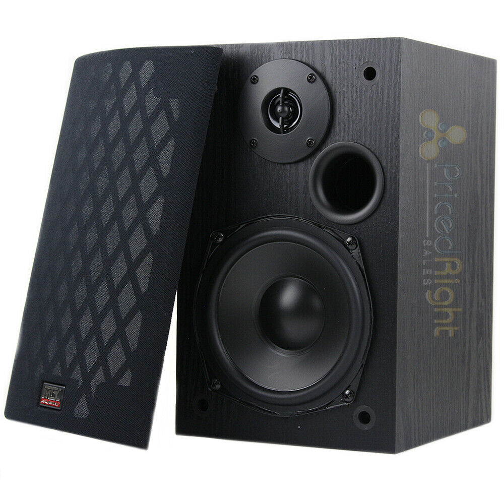 MTX Audio Monitor5i Bookshelf Speaker 5.25" 2 Way Loudspeaker Home Theater Pair
