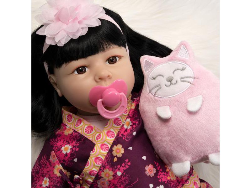 Paradise Galleries Realistic Toddler Doll-Kiko & Suki, 21 inch in SoftTouch Vinyl, 8-Piece Reborn Doll Gift Set