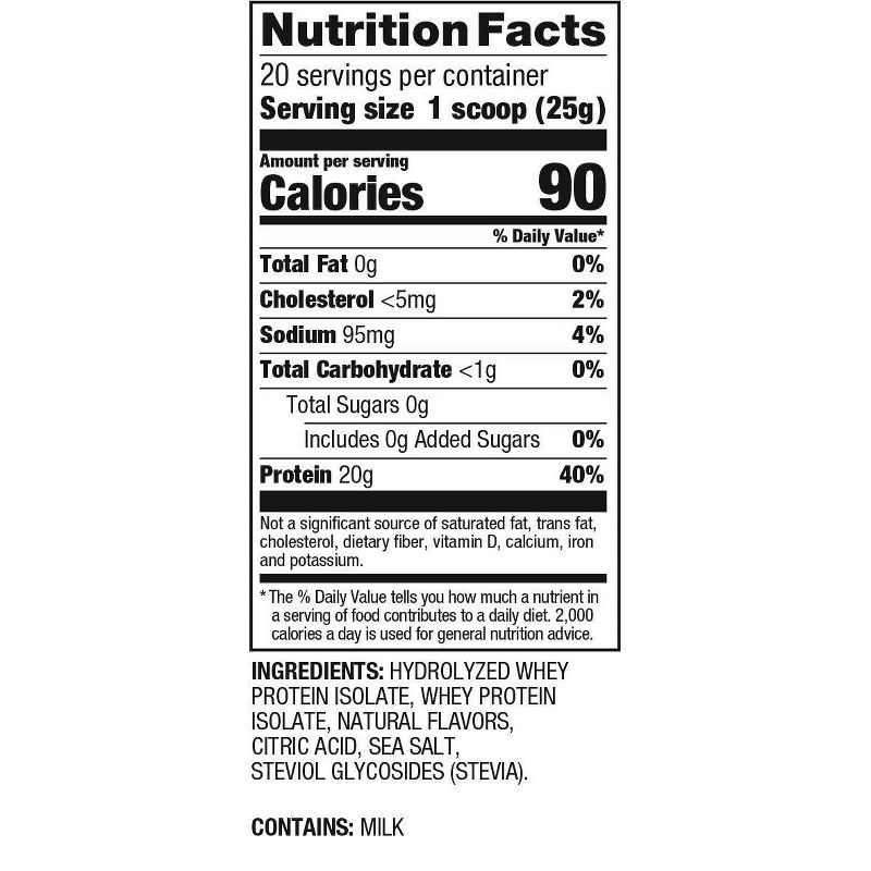 Dymatize Clear 100% Whey Protein Isolate Powder - Pineapple Orange - 17.64oz