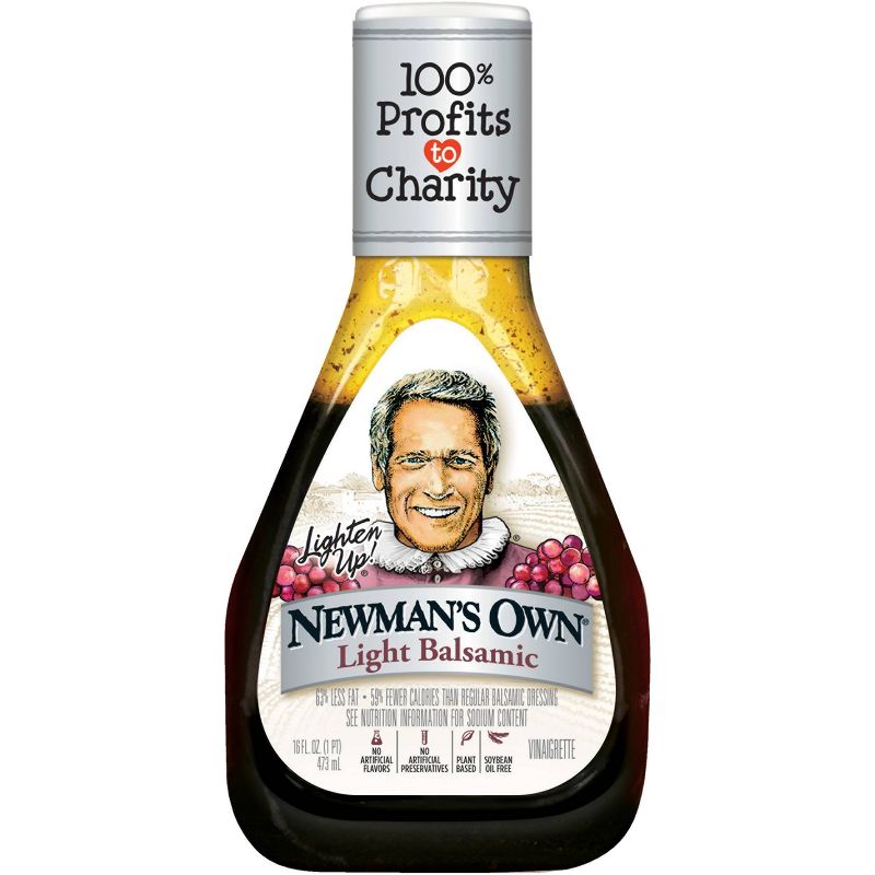 Newman's Own Lighten Up! Light Balsamic Dressing - 16fl oz