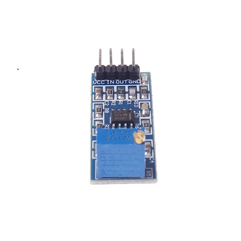 LM358 100 Gain Signal amplification module Operational Amplifier DC5-12V